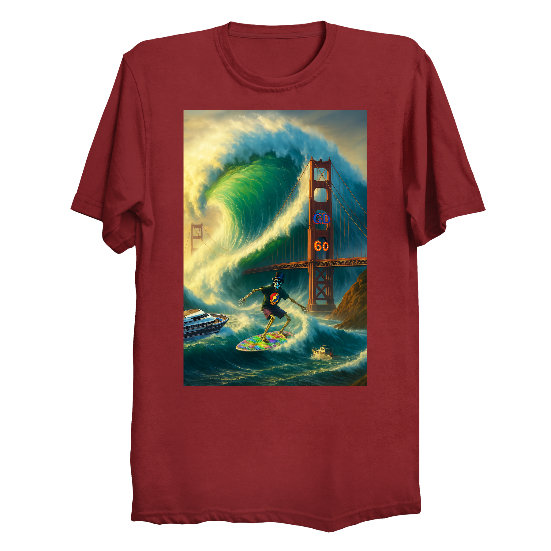 GD60 Tie Dye Surfer
